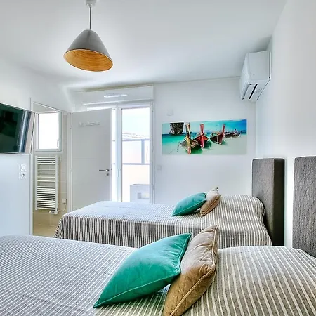 Superbe Penthouse Avec Jacuzzi A 5Min De La Croisette Lejlighed *